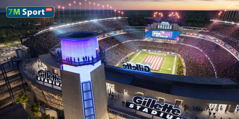 Gillette Stadium (Boston) –Trung tâm thể thao của vùng Boston